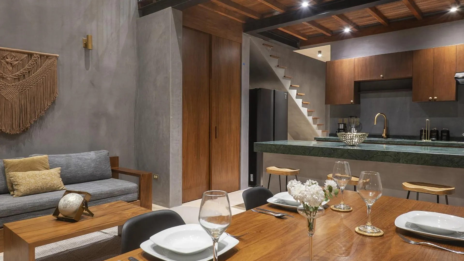 툴룸 Luxury Loft Aldea Zama 아파트 멕시코